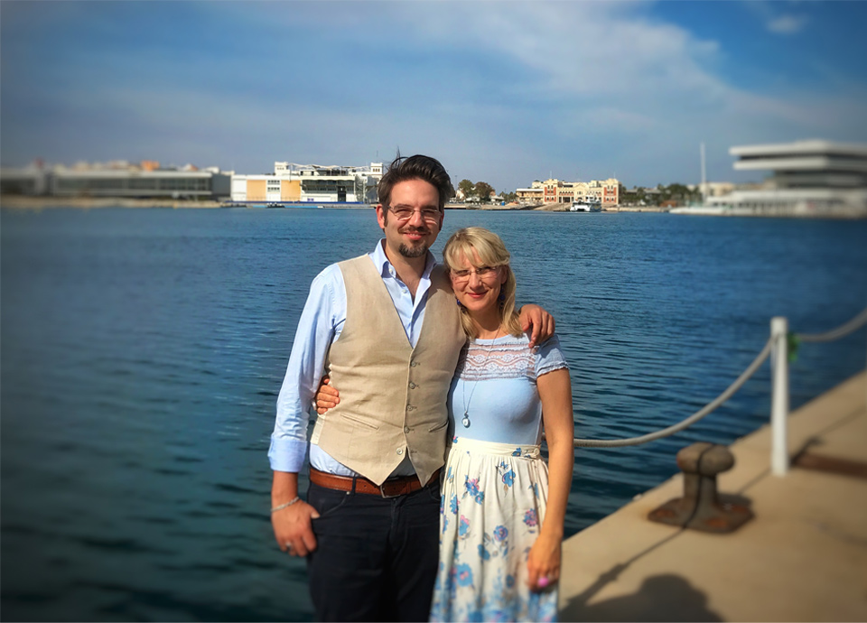 Daniel Pettersson and Amelie Rosengren, founders of Latinitium